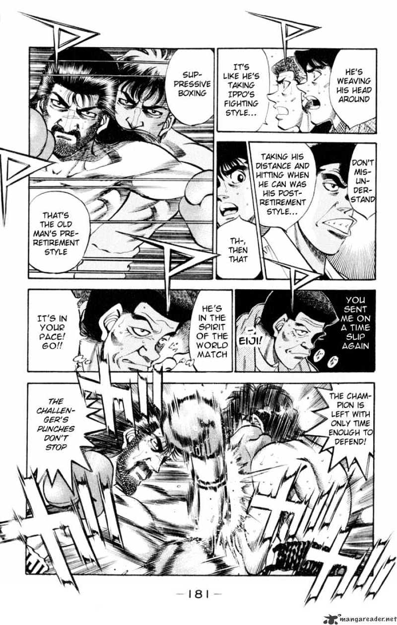 Hajime no Ippo: Fighting Spirit, Chapter 334 image 05
